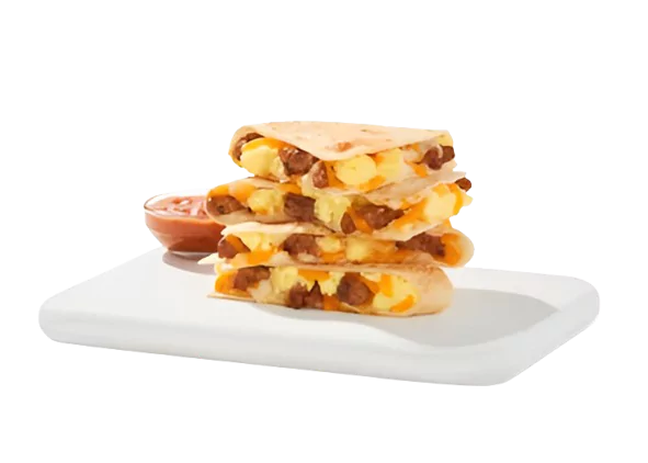 SAUSAGE EGG & CHEESE ‘DILLA